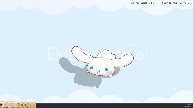 ハローキティたちサンリオキャラが『Desktop Mate』に登場。ポムポムプリン、シナモン、クロミたちもデスクトップ上で動き回る