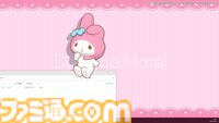 ハローキティたちサンリオキャラが『Desktop Mate』に登場。ポムポムプリン、シナモン、クロミたちもデスクトップ上で動き回る