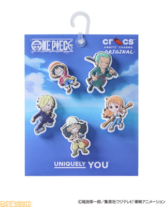 『ワンピース』ルフィ、チョッパー、サニー号のコラボクロックスが3月5日発売。同時発売のチャームでアレンジ可能な冒険心くすぐるデザイン