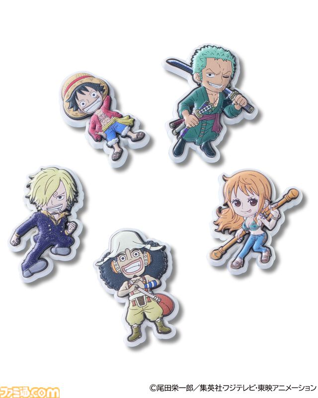 『ワンピース』ルフィ、チョッパー、サニー号のコラボクロックスが3月5日発売。同時発売のチャームでアレンジ可能な冒険心くすぐるデザイン