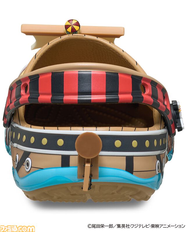 『ワンピース』ルフィ、チョッパー、サニー号のコラボクロックスが3月5日発売。同時発売のチャームでアレンジ可能な冒険心くすぐるデザイン