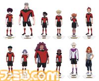 『イナズマイレブン 英雄たちのヴィクトリーロード』西ノ宮中と東風異国館のキャラクターアクリルスタンドが予約開始。助っ人の円堂ハルと月影蓮を含む27名が展開