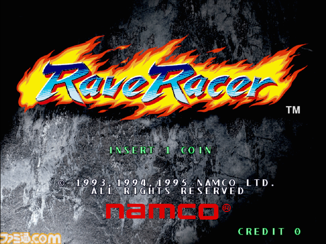 【アケアカ】『レイブレーサー』2月26日配信。『リッジレーサー』シリーズ第3弾として人気を博したアーケードレースゲーム