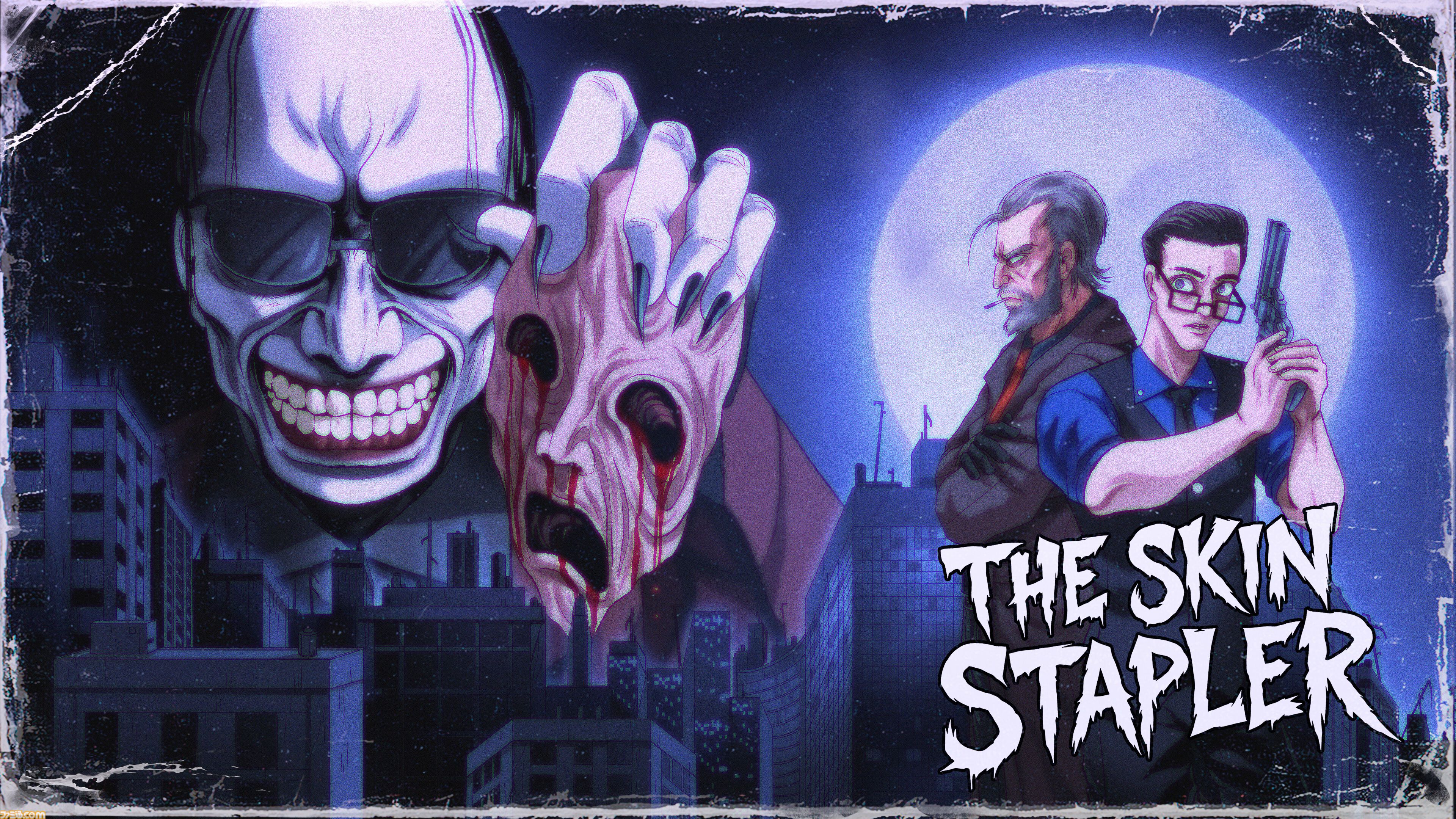 『The Skin Stapler』皮剥ぎ連続殺人犯を追うローポリホラーゲーム。80年代のレトロホラー映画やB級ホラーに影響を受けた作品【2026年発売】
