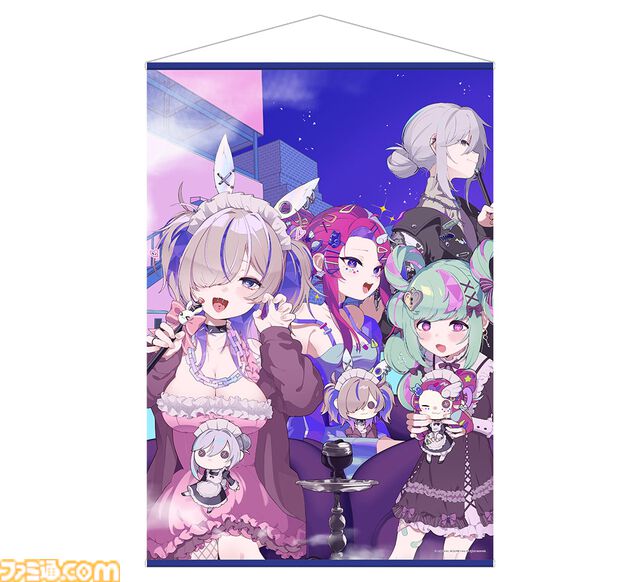 『フーカーヘイズ』Switchパッケージ版“ファミ通DXパック”には、描き下ろしB2タペストリーやアクリルチャームなどが同梱。3月26日に発売