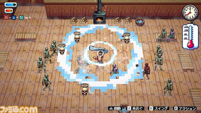 サウナでゾンビをととのえる『Sauna of the DEAD』体験版が配信。アウフグースやロウリュで魔界のサウナに熱波を巻き起こせ