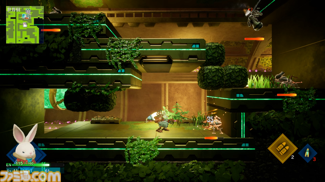 『Rusty Rabbit（ラスティ・ラビット）』先行体験会レビュー＆インタビュー。9月24日発売が決定した、虚淵玄氏が手掛ける“ウサギ×ロボット”の完全新作アクションは操作性とビルド構築がクセになるおもしろさ