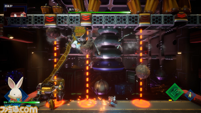 『Rusty Rabbit（ラスティ・ラビット）』先行体験会レビュー＆インタビュー。9月24日発売が決定した、虚淵玄氏が手掛ける“ウサギ×ロボット”の完全新作アクションは操作性とビルド構築がクセになるおもしろさ