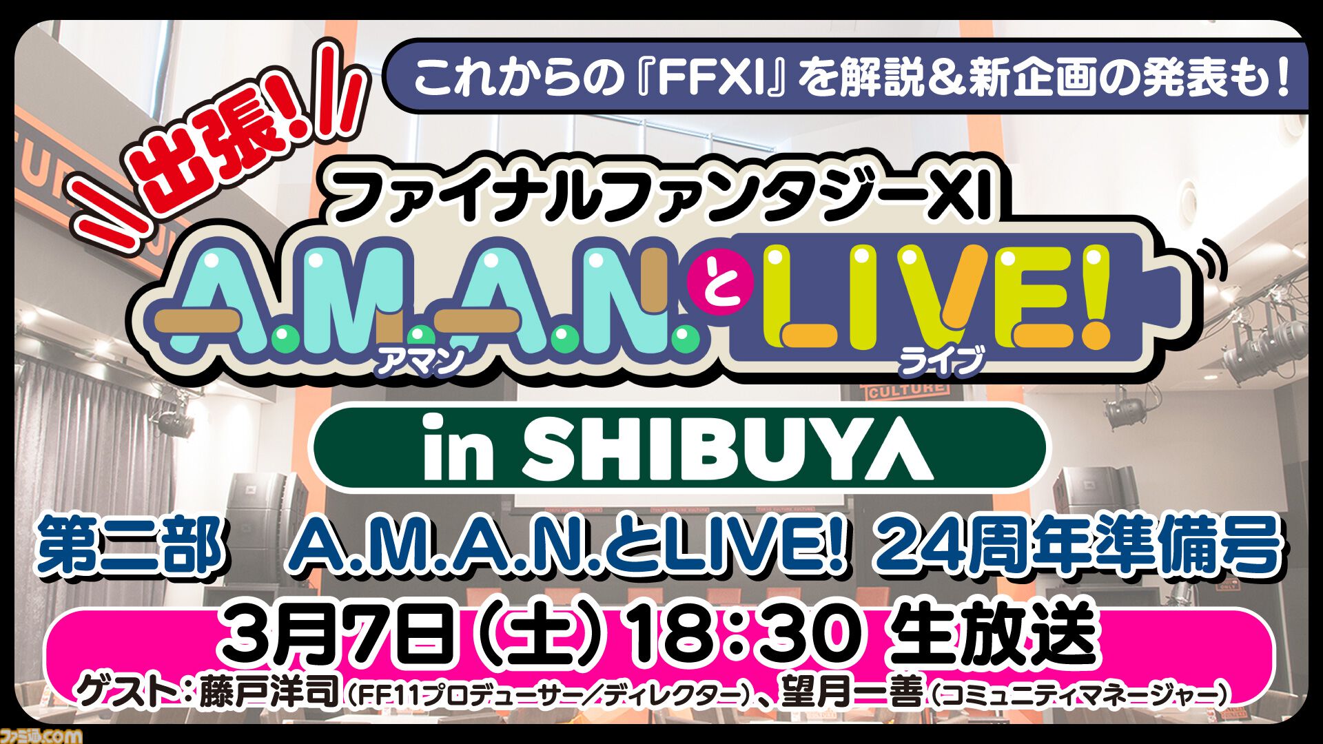 非売品】FF11 A.M.A.N.とLIVE！入場特典+コースター