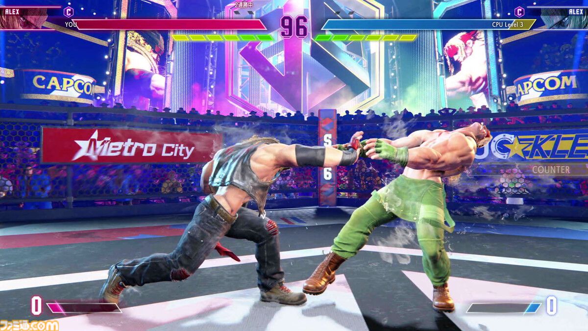 『スト6』PVも話題の新キャラ・アレックスを先行リポート！ スタンダードな立ち回りから一転、構えに移行するとトリッキーな攻めもできる打撃重視のコマ投げキャラ