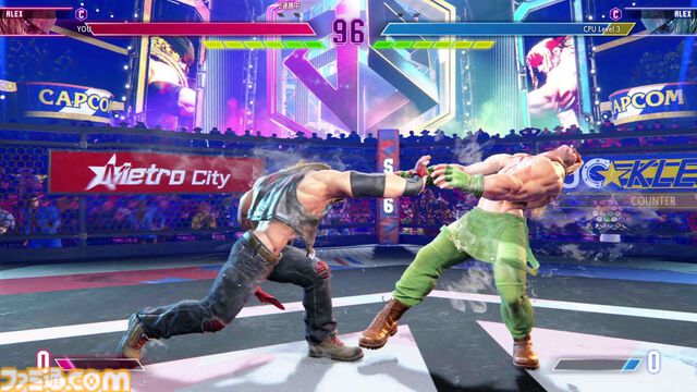 『スト6』PVも話題の新キャラ・アレックスを先行リポート！ スタンダードな立ち回りから一転、構えに移行するとトリッキーな攻めもできる打撃重視のコマ投げキャラ