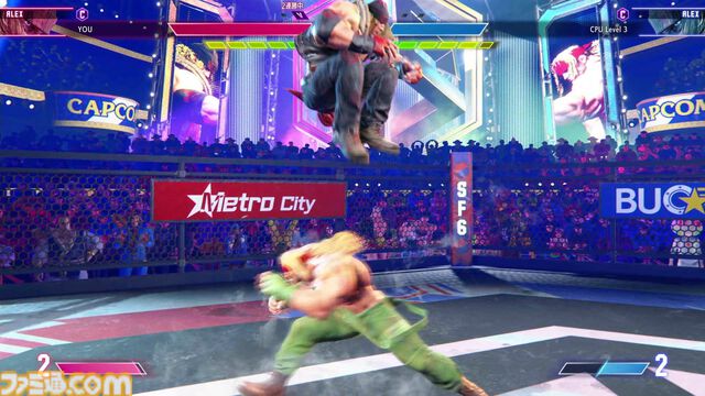 『スト6』PVも話題の新キャラ・アレックスを先行リポート！ スタンダードな立ち回りから一転、構えに移行するとトリッキーな攻めもできる打撃重視のコマ投げキャラ