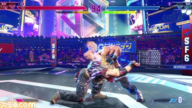 『スト6』PVも話題の新キャラ・アレックスを先行リポート！ スタンダードな立ち回りから一転、構えに移行するとトリッキーな攻めもできる打撃重視のコマ投げキャラ