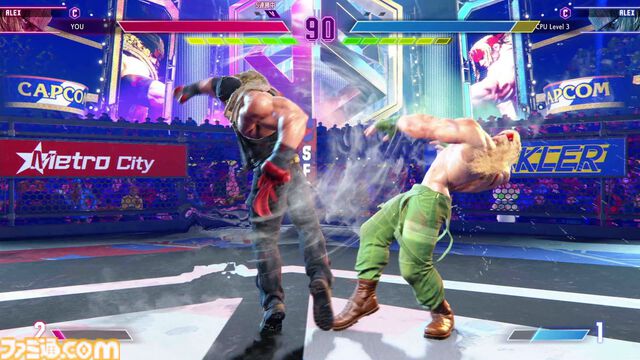 『スト6』PVも話題の新キャラ・アレックスを先行リポート！ スタンダードな立ち回りから一転、構えに移行するとトリッキーな攻めもできる打撃重視のコマ投げキャラ