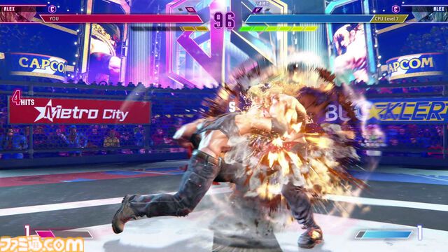 『スト6』PVも話題の新キャラ・アレックスを先行リポート！ スタンダードな立ち回りから一転、構えに移行するとトリッキーな攻めもできる打撃重視のコマ投げキャラ