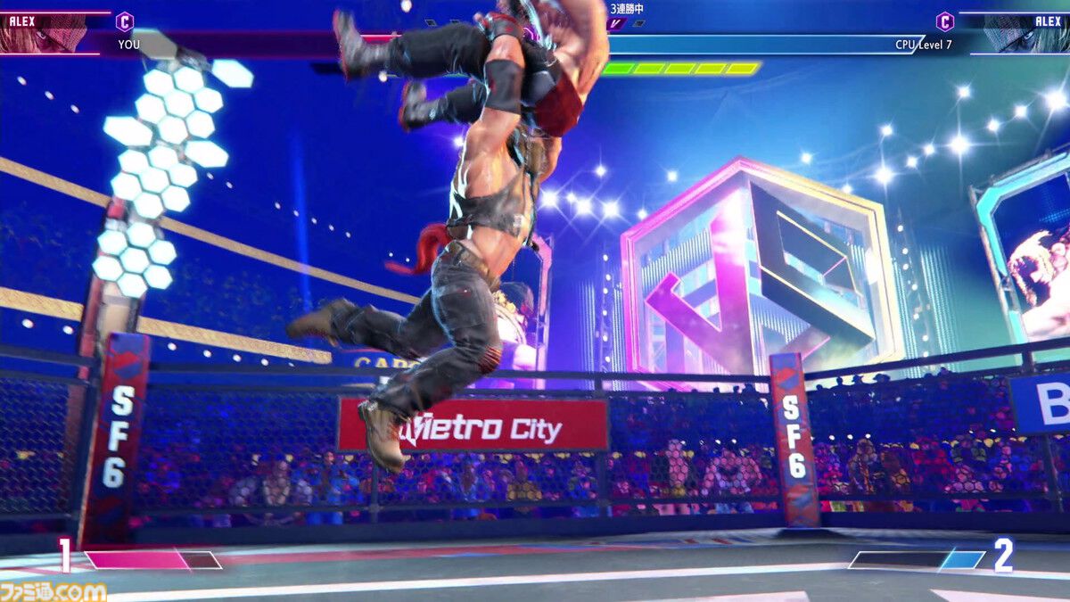『スト6』PVも話題の新キャラ・アレックスを先行リポート！ スタンダードな立ち回りから一転、構えに移行するとトリッキーな攻めもできる打撃重視のコマ投げキャラ