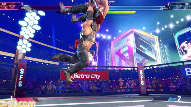 『スト6』PVも話題の新キャラ・アレックスを先行リポート！ スタンダードな立ち回りから一転、構えに移行するとトリッキーな攻めもできる打撃重視のコマ投げキャラ