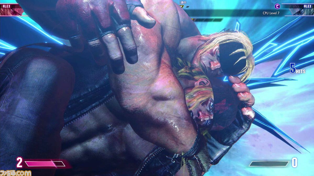 『スト6』PVも話題の新キャラ・アレックスを先行リポート！ スタンダードな立ち回りから一転、構えに移行するとトリッキーな攻めもできる打撃重視のコマ投げキャラ