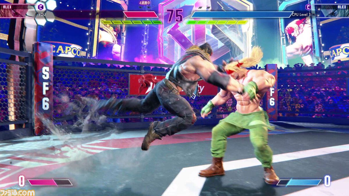 『スト6』PVも話題の新キャラ・アレックスを先行リポート！ スタンダードな立ち回りから一転、構えに移行するとトリッキーな攻めもできる打撃重視のコマ投げキャラ