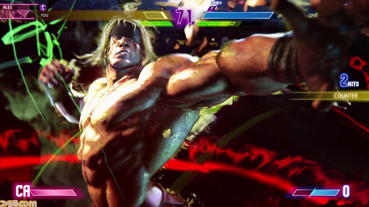 『スト6』PVも話題の新キャラ・アレックスを先行リポート！ スタンダードな立ち回りから一転、構えに移行するとトリッキーな攻めもできる打撃重視のコマ投げキャラ
