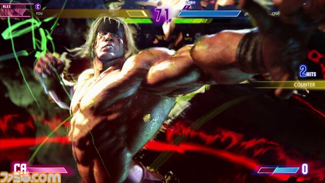 『スト6』PVも話題の新キャラ・アレックスを先行リポート！ スタンダードな立ち回りから一転、構えに移行するとトリッキーな攻めもできる打撃重視のコマ投げキャラ