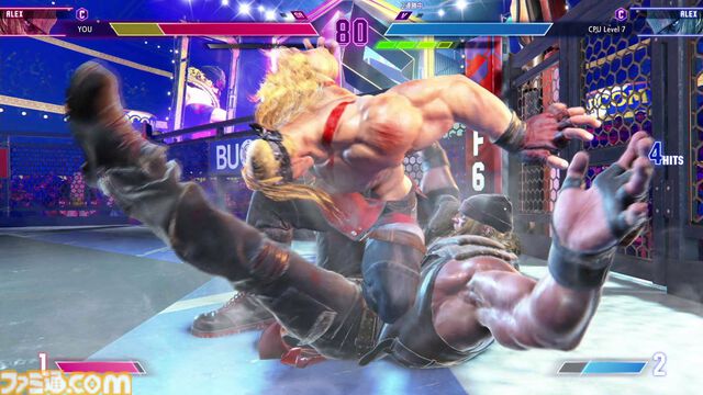 『スト6』PVも話題の新キャラ・アレックスを先行リポート！ スタンダードな立ち回りから一転、構えに移行するとトリッキーな攻めもできる打撃重視のコマ投げキャラ