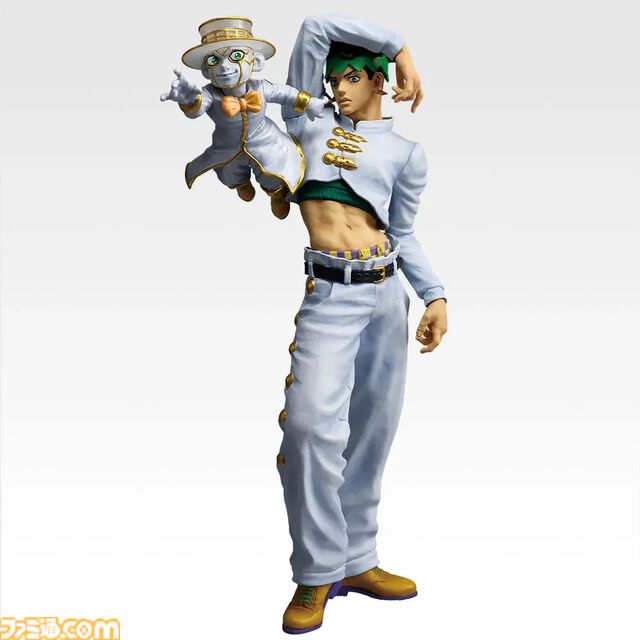 『ジョジョ4部』新作一番くじが本日（2/28）発売。キラークイーンがおなじみのポーズでフィギュア化。パール・ジャム、ハーヴェスト、猫草のミニマスコットもかわいい