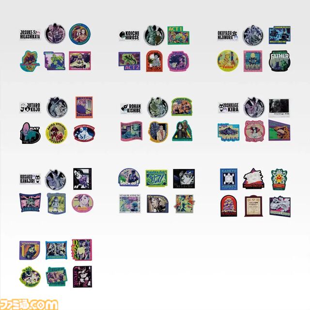 『ジョジョ4部』新作一番くじが本日（2/28）発売。キラークイーンがおなじみのポーズでフィギュア化。パール・ジャム、ハーヴェスト、猫草のミニマスコットもかわいい