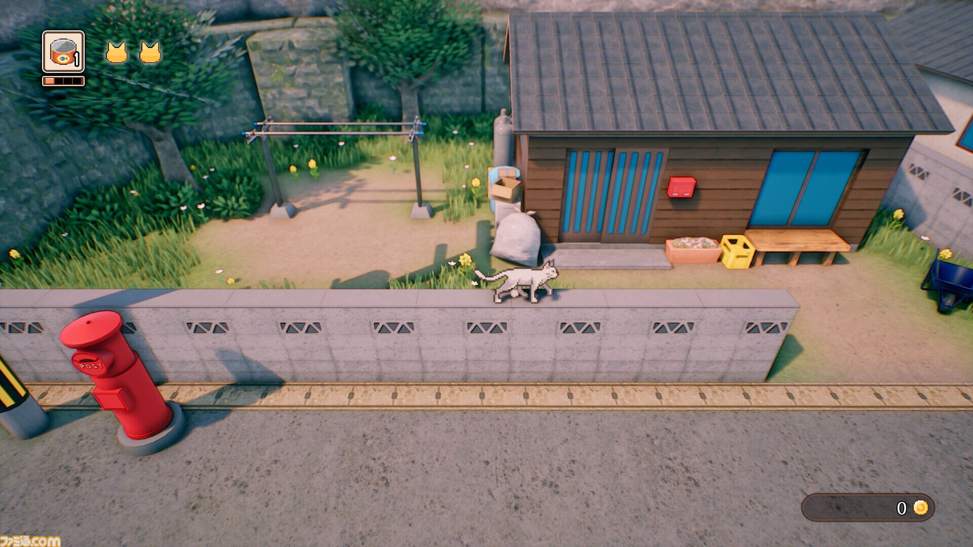 『イナカネコしらべ』ネコちゃん視点のアクションアドベンチャー発表。猫パンチ、お尻フリフリダッシュなどかわいいアクションで目指すは猫缶？