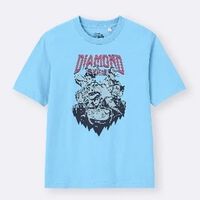 『ジョジョ』GUコラボアパレルが4月24日より発売。DIO、承太郎、イギー、ジョニィたちをモチーフにした1部から7部までのTシャツがそろい踏み