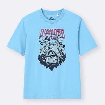 『ジョジョ』GUコラボアパレルが4月24日より発売。DIO、承太郎、イギー、ジョニィたちをモチーフにした1部から7部までのTシャツがそろい踏み