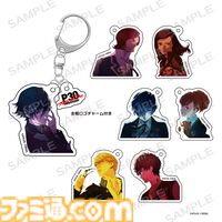 『ペルソナ』30周年×京王電鉄コラボグッズのネット予約開始。駅員衣装のミニキャラアクスタや駅名看板風チャームなどがラインアップ