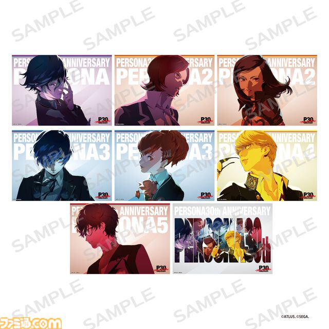 『ペルソナ』30周年×京王電鉄コラボグッズのネット予約開始。駅員衣装のミニキャラアクスタや駅名看板風チャームなどがラインアップ