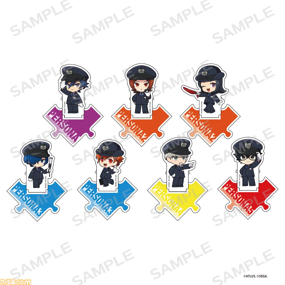 ペルソナ』30周年×京王電鉄コラボグッズのネット予約開始。駅員衣装の