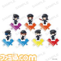 『ペルソナ』30周年×京王電鉄コラボグッズのネット予約開始。駅員衣装のミニキャラアクスタや駅名看板風チャームなどがラインアップ
