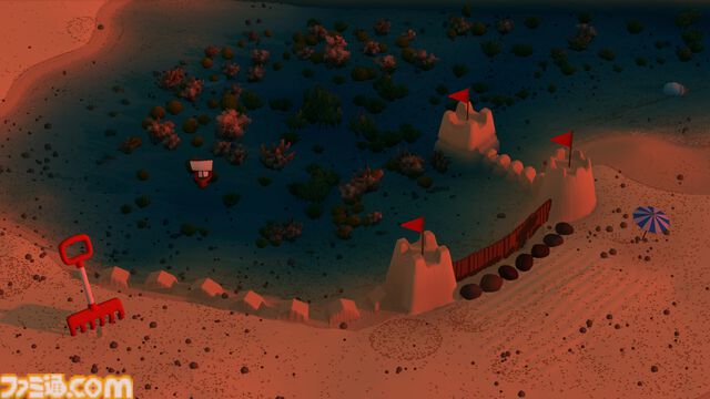 『Sandcastle』真のサンドボックス（砂場）ゲームが発表。物理シミュレーション制御の砂と水で、自分だけの“お城”を建設して癒やされよう
