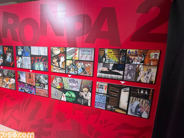 “ダンガンロンパ15周年記念展”シリーズキャライラストからおしおきシーンのアイテムに謎解きまで。遊べるお楽しみ要素も入った、ワックワクでドッキドキの展示会が楽しい！