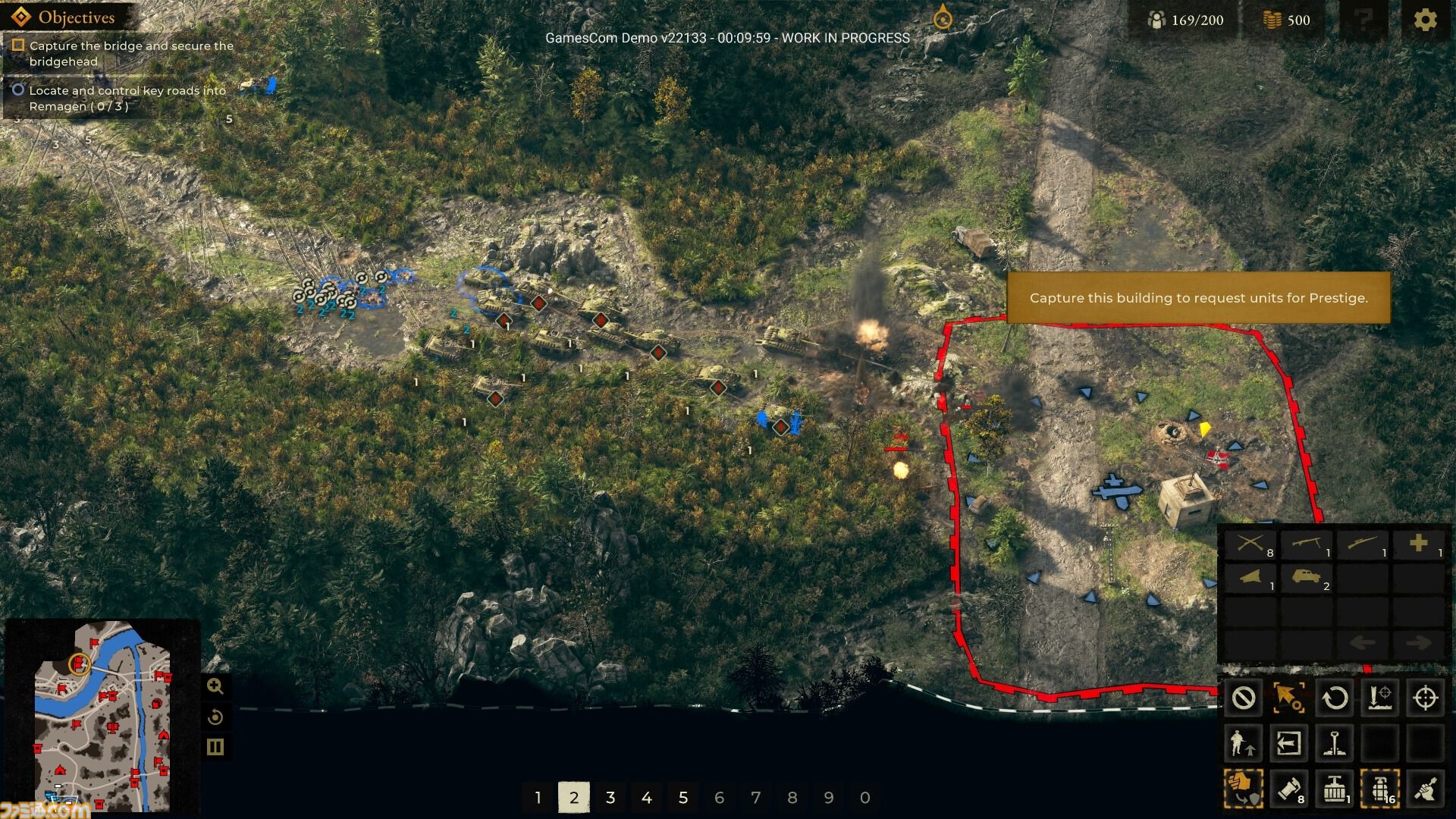 『サドン ストライク 5』指揮官として第二次世界大戦下のヨーロッパ、北アフリカ戦線を戦い抜くミリタリーRTS。PS5版が5月21日発売