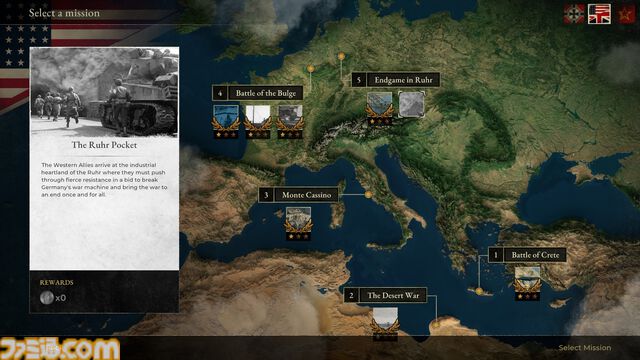 『サドン ストライク 5』指揮官として第二次世界大戦下のヨーロッパ、北アフリカ戦線を戦い抜くミリタリーRTS。PS5版が5月21日発売