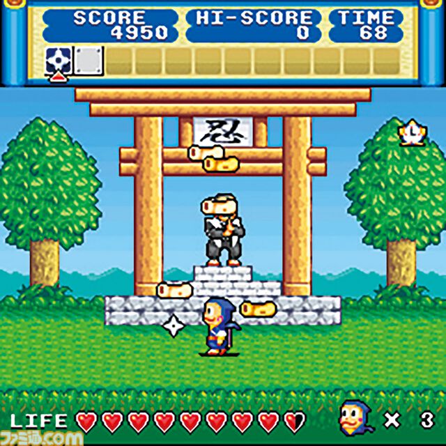 『忍者ハットリくん 忍者は修行でござるの巻』40周年。手裏剣と忍法で甲賀忍者を倒して進め。軽快なBGMが楽しい高難度横スクロールアクション【今日は何の日？】