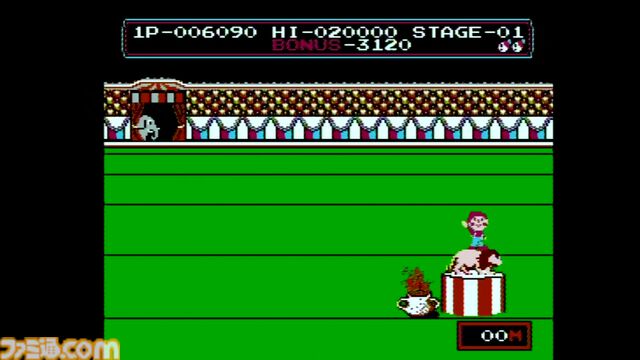 FC版『サーカスチャーリー』40周年。火の輪くぐりや玉乗りなど、5つの演目にチャレンジした興奮が忘れられない。BGMの“アメリカンパトロール”も耳に残る【今日は何の日？】