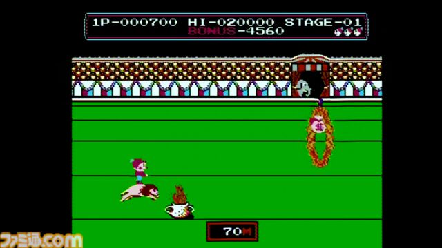 FC版『サーカスチャーリー』40周年。火の輪くぐりや玉乗りなど、5つの演目にチャレンジした興奮が忘れられない。BGMの“アメリカンパトロール”も耳に残る【今日は何の日？】