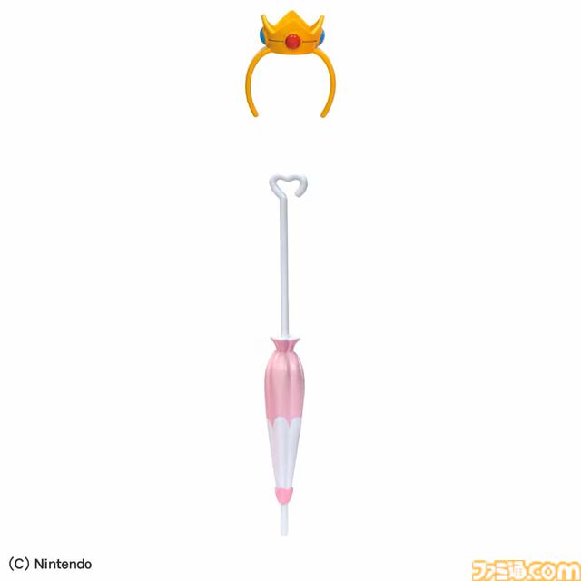 リカちゃんがマリオ＆ピーチ姫コーデに。ピンクのドレスや冠、赤い帽子にオーバーオールも再現。タカラトミーから4月18日発売