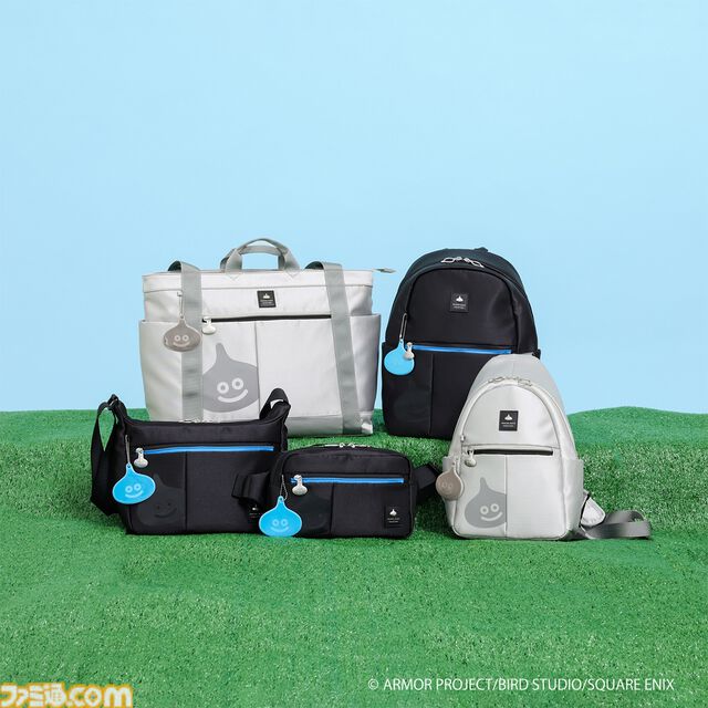 『ドラクエ』スライムを背負えるリュックがかわいい！ お財布、バッグ、キャリーケースなどスライムモチーフの新作アイテムが3月10日より先行販売