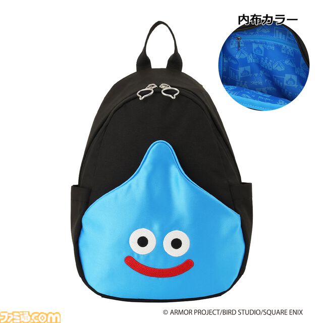『ドラクエ』スライムを背負えるリュックがかわいい！ お財布、バッグ、キャリーケースなどスライムモチーフの新作アイテムが3月10日より先行販売