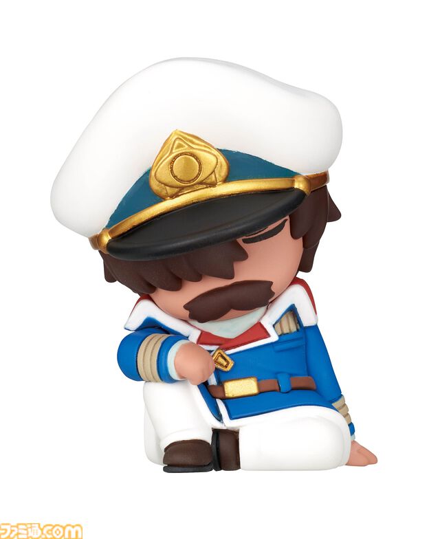 『ふしぎの海のナディア』ナディア、ジャン、ネモ、ガーゴイルの肩ズンFig.が4月中旬にガチャで発売。うっかり眠ってしまったかわいらしい姿で立体化