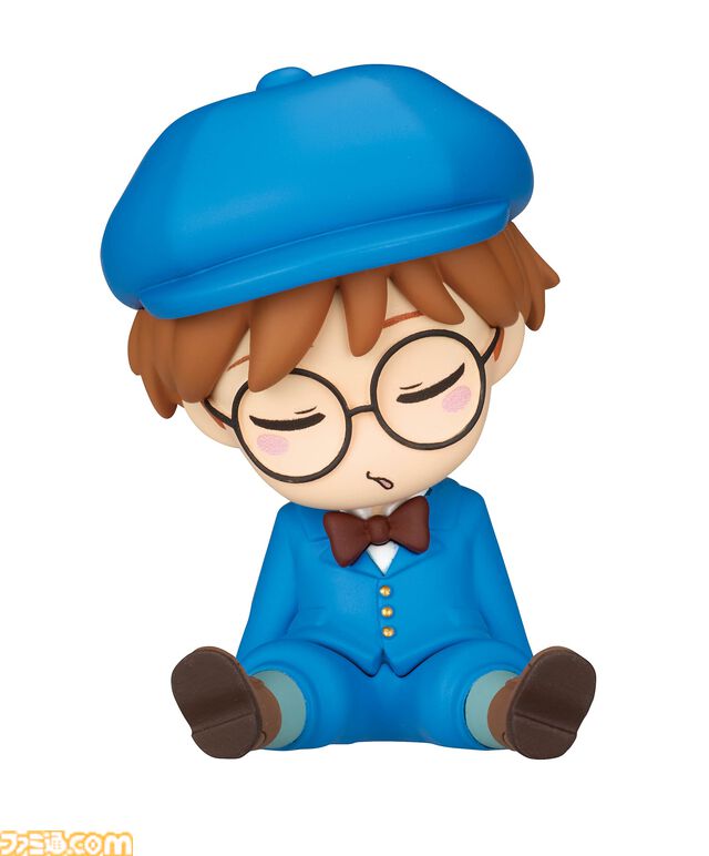 『ふしぎの海のナディア』ナディア、ジャン、ネモ、ガーゴイルの肩ズンFig.が4月中旬にガチャで発売。うっかり眠ってしまったかわいらしい姿で立体化