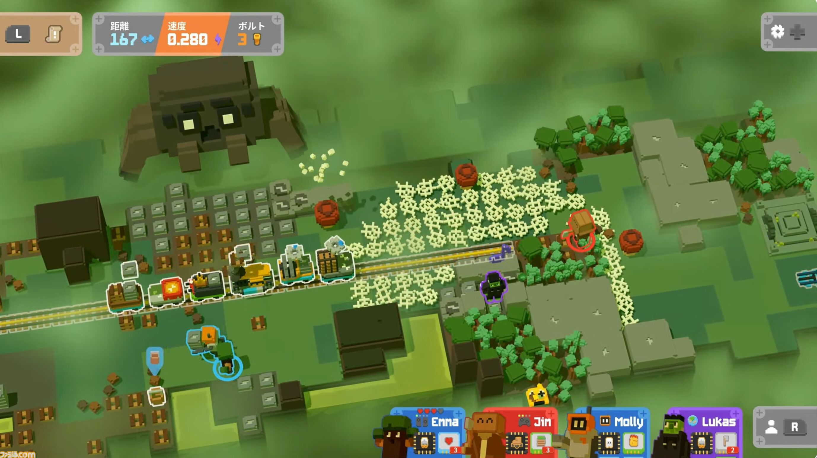 協力線路建設アクションゲーム『Unrailed 2:バック・オン・トラック』がSwitch2／Switchで5月に配信決定【インディーワールド】