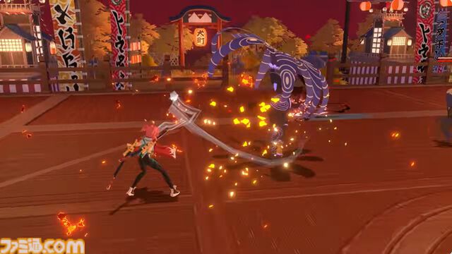 『炎姫』Switch2版が2026年発売決定。パリィや回避で立体弾幕を避けながらコンボアクションを華麗にこなす3Dアクション【インディーワールド】