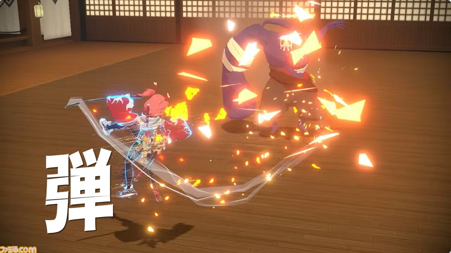 『炎姫』Switch2版が2026年発売決定。パリィや回避で立体弾幕を避けながらコンボアクションを華麗にこなす3Dアクション【インディーワールド】